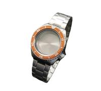 Lasitech 1 cassa for orologio SKX007 da 42 mm, vetro zaffiro piatto, adatta for movimento NH35 NH36 NH38 4R 7S con acciaio(25)