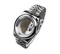 Lasitech 1 pezzo 36mm/39mm NH35 DJ cassa in acciaio inossidabile vetro zaffiro SK Mod parti di ricambio adatte for movimento NH36 orologio(39mm R MT J,Glock Clasp)
