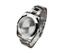 Lasitech 1 pezzo 36mm/39mm NH35 DJ cassa in acciaio inossidabile vetro zaffiro SK Mod parti di ricambio adatte for movimento NH36 orologio(39mm Flat WMS,Glock Clasp)