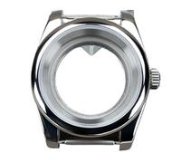 Lasitech 1 pezzo 36mm/39mm NH35 DJ cassa in acciaio inossidabile vetro zaffiro SK Mod parti di ricambio adatte for movimento NH36 orologio(39 R Case Only WMT,OYS Clasp)