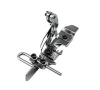 Lasitech 1 Piedino premistoffa con Guida Centrale Adatto for Pegasus EX3200 EX5200 Jack 798 E4 C4 C5 Macchina da Cucire overlock Industriale Gambo Alto 4/5 Fili(4 Thread Foot)