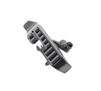 Lasitech 1pc P253E-4 Piedino A Rullo for Macchina da Cucire Overlock M700 Siruba 747 Piedi con Ruota Misura 4 Filo