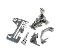 Lasitech 1SET Set di misuratori for Macchina da Cucire overlock JUKI MO-2516 3,2 mm x 3,2 mm a 5 Fili, Piastra ago R4508-HOD-D00, Piedino premistoffa 118-77552