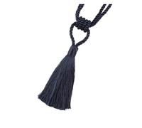 Lasitech 2 Pezzi Fermatende con Nappe, fermatende Fibbia, Corda, Accessori for la Decorazione della casa, Arredamento Moderno for Stanza(Navy)