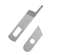 Lasitech 2 Pezzi tagliacuci Coltello Superiore Inferiore Adatto for Singer 14CG744 14CG754 14SH644 14SH654 14U544 14U554 14U555 14U557