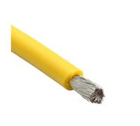Lasitech Cablaggio Automobilistico for Batteria for Fune in Silicone Morbido da 1/5/10 M Cavo Elettrico 10 8 6AWG(Yellow,5m 10AWG)