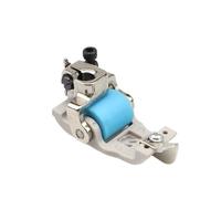 Lasitech Piedino a Rullo in plastica for Macchina da Cucire con interblocco 1PC W500 Costola a Tre Aghi e Cinque Fili Distanza 5,6 Pin(Blue Rubber Wheel)