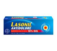 Lasonil Antidolore Gel antidolorifico antinfiammatorio per il trattamento di Mal di Schiena, Dolori Muscolari e Articolari, Tubo da 120gr