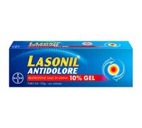 Lasonil Antidolore Gel antidolorifico antinfiammatorio per il trattamento di Mal di Schiena, Dolori Muscolari e Articolari, Tubo da 120gr