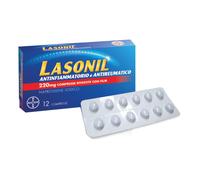 Lasonil Antinfiamm Antidolorifico e Antinfiammatorio contro Dolore Muscolare e Articolare, 12 Compresse