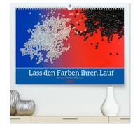 Lass den Farben ihren Lauf (hochwertiger Premium Wandkalender 2026 DIN A2 quer), Kunstdruck in Hochglanz: Die bunte Welt der Kunststoffe