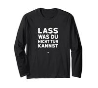 Lass Was du Nicht tun Kannst. Maglia a Manica