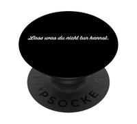 Lass was du nicht tun kannst. PopSockets PopGrip Adesivo