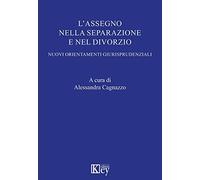 L'assegno nella separazione e nel divorzio