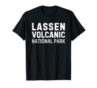 Lassen Volcanic National Park Vintage Retro Souvenirs Maglietta