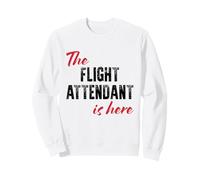 L'assistente di Volo è Qui - Divertente Felpa