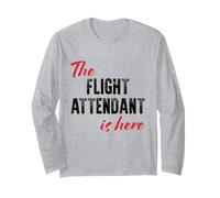 L'assistente di Volo è Qui - Divertente Maglia a Manica