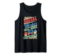 L'assistente Sociale lavorerà per l'assistente Sociale Cupcake Canotta