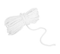 Lasso da Allenamento Western 20m in Nylon per Principianti | Corda Intrecciata Bianca, Resistente alla Trazione, Recupero Rapido della Forma, Pratica in Arena e Rodeo