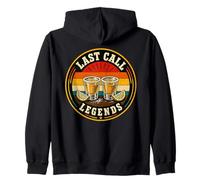 Last Call Legends - Divertente Troupe di Feste Felpa con Cappuccio