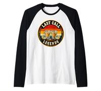 Last Call Legends - Divertente Troupe di Feste Maglia con Maniche Raglan