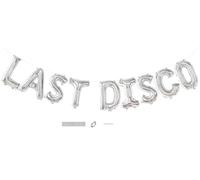 Last Disco Balloons Banner Ultimo Disco Palloncini Banner in Alluminio per Space Disco Cowgirl Western Teme Party Bachelorette Decorazioni Accessori