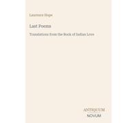 Last Poems: Translations from the Book of Indian Love