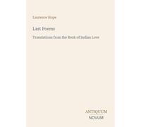 Last Poems: Translations from the Book of Indian Love