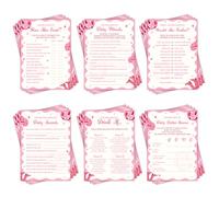 Last Rodeo Bachelorette Party Game Bundle, Bachelorette Dirty Party Game, Nashville Bride Shower Dirty Card, Disco Cowgirl Double Sided Six Funny Bachelor Games, Nuziale Bachelor Drink Games Decor