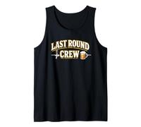 Last Round Crew - Divertente Squadra di Bevitori Canotta