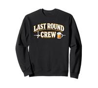 Last Round Crew - Divertente Squadra di Bevitori Felpa