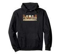 Last Supper T-Shirt | Catholic Christian Pastor Archangels Felpa con Cappuccio