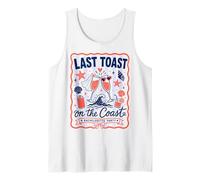 Last Toast On The Coast Bachelor Party Canotta