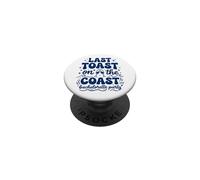 Last Toast On The Coast Bachelor Party PopSockets PopGrip Adesivo