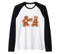 Last Xmas - Cuore di Pan di Zenzero Maglia con Maniche Raglan