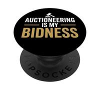 L'asta è la mia offerta divertente per l'asta che chiama il gioco di parole PopSockets PopGrip Adesivo