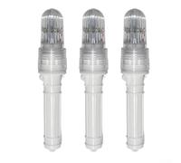 Lastdaytime Barca Flares 3 Pezzi Per Rete Da Pesca E Marcatori di Navigazione Notturna Con Attivazione Automatica Nebbia E Buio (Bianco)