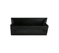 Lastdaytime Contenitore per CD in tessuto Oxford con pannello frontale trasparente e manici, supporto impilabile per 37 custodie per gioielli