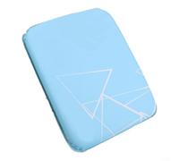 Lastdaytime Cuscino impermeabile in poliuretano con guscio esterno traspirante in memory foam ad alto rimbalzo e bordo rinforzato sigillato, per un comfort tutto il giorno (nero)