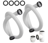 Lastdaytime Efficiente pompa filtro piscina tubo & adattatore per piscine Intex e Coleman con caratteristiche di tenuta avanzate