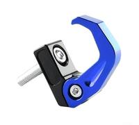 Lastdaytime Gancio di ricambio in lega di alluminio per fissare borse e casco su scooter e veicoli elettrici (blu)