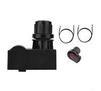 Lastdaytime Kit di accensione per barbecue compatibile con griglie Charbroil 463232011, 463241313, modulo elettronico a 4 vie, include pulsante e fili
