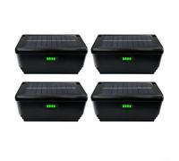 Lastdaytime Luci alimentate solari del punto per le scale ed il giardino all'aperto con la valutazione impermeabile IP44 ed i modi multipli di illuminazione