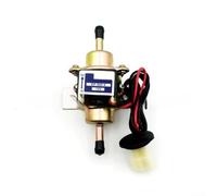 Lastdaytime Pompa elettrica per carburante, 12 V, per auto, moto ed escavatore, pompa di trasferimento diesel con tubo del carburante da 8 mm e distanza tra i fori di montaggio di 64 mm (12 V)