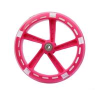 Lastdaytime Ruota per scooter lampeggiante in poliuretano, 200 mm, con | Abec - 7 cuscinetti rotanti lisci, LED magnetici che si illuminano durante la guida, senza bisogno di batterie