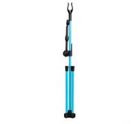 Lastdaytime Supporto per arco leggero con supporto per palo dell'equilibrio, materiale in fibra di vetro, resistente all'acqua, dimensioni compatte piegate (blu)