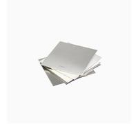 Lastra Acciaio Inox Superficie di disegno con taglio a zero quadrato in lamiera acciaio inossidabile(200x200mm 1pcs,1mm)