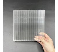 Lastra acrilica trasparente, Lastre acriliche quadrate trasparenti da 3 mm in diverse dimensioni