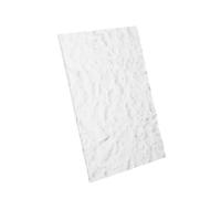 Lastra acrilica trasparente, Struttura in pietra acrilica trasparente con motivo a onde ondulate, ad acqua, dimensioni multiple