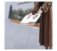 Lastra Copertura in Policarbonato Flessibile Pannelli Luminosi Vetroresina Piastre per Serra Striscia Trasparente per l'ingresso e l'uscita Tunnel(1x9m/3.3x29.5ft)